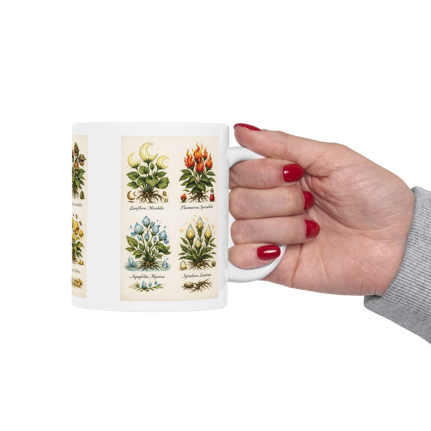Vintage Botanical Atlas Mug – Antique Plant Atlas Coffee Cup (11oz/15oz)