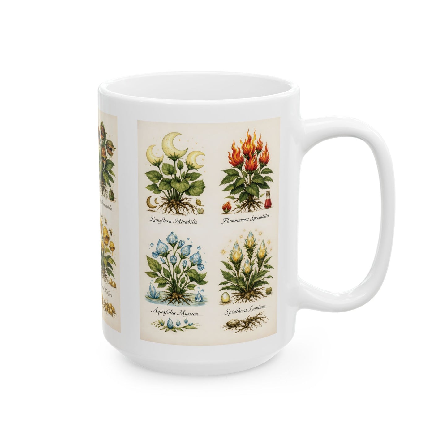 Vintage Botanical Atlas Mug – Antique Plant Atlas Coffee Cup (11oz/15oz)