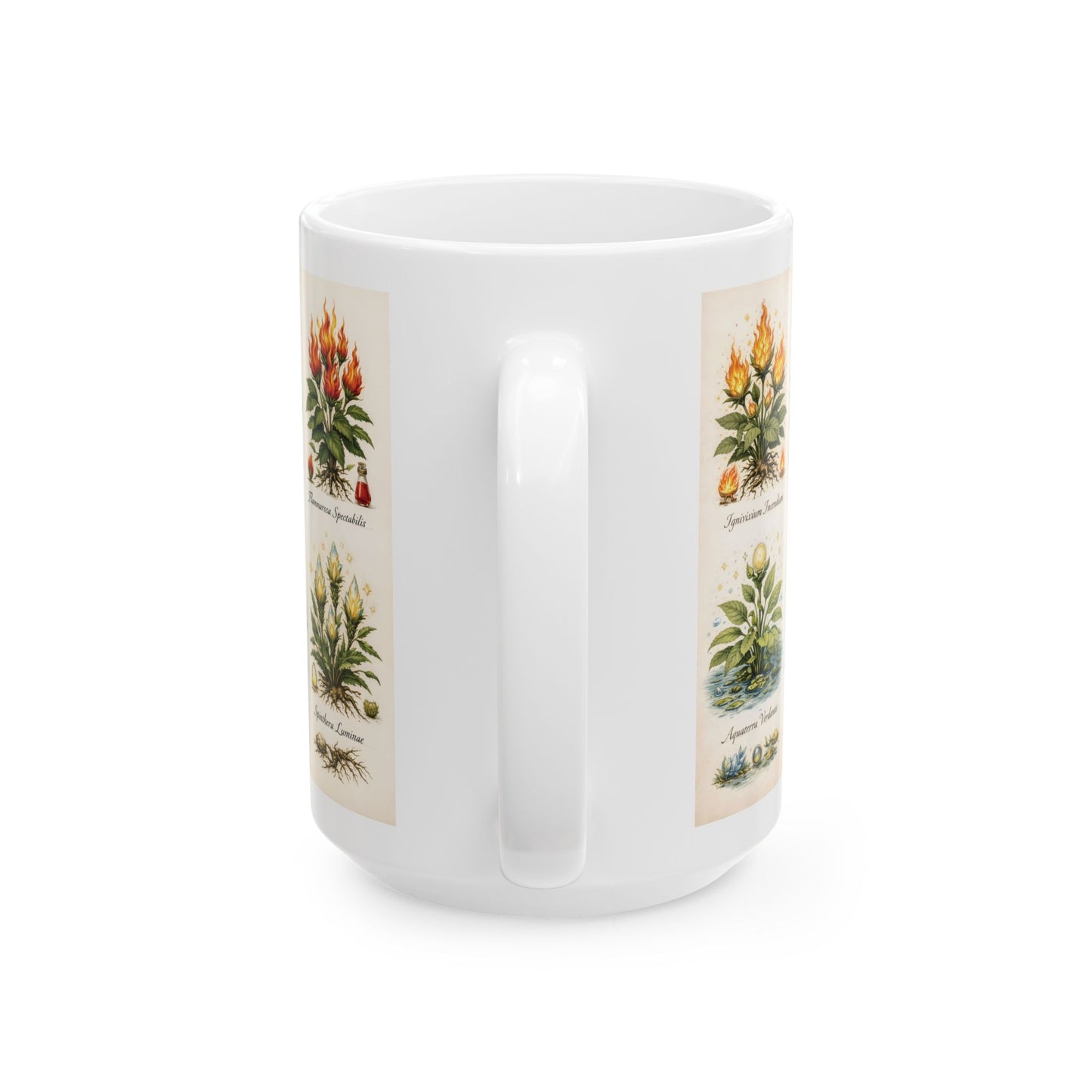 Vintage Botanical Atlas Mug – Antique Plant Atlas Coffee Cup (11oz/15oz)