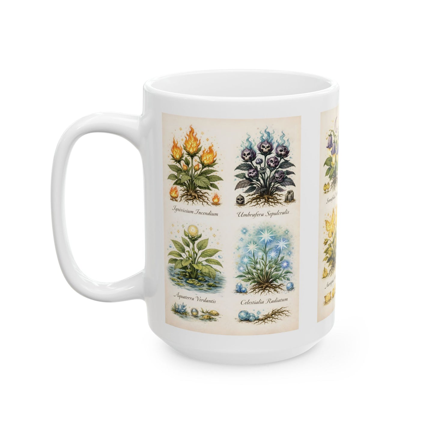 Vintage Botanical Atlas Mug – Antique Plant Atlas Coffee Cup (11oz/15oz)