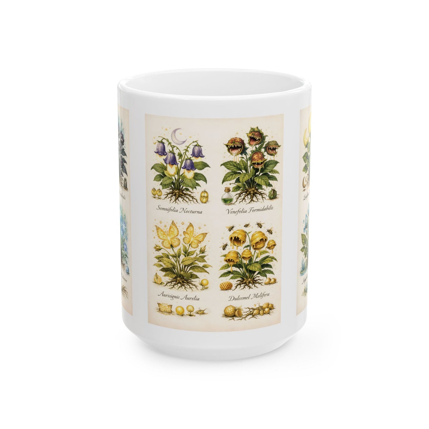 Vintage Botanical Atlas Mug – Antique Plant Atlas Coffee Cup (11oz/15oz)