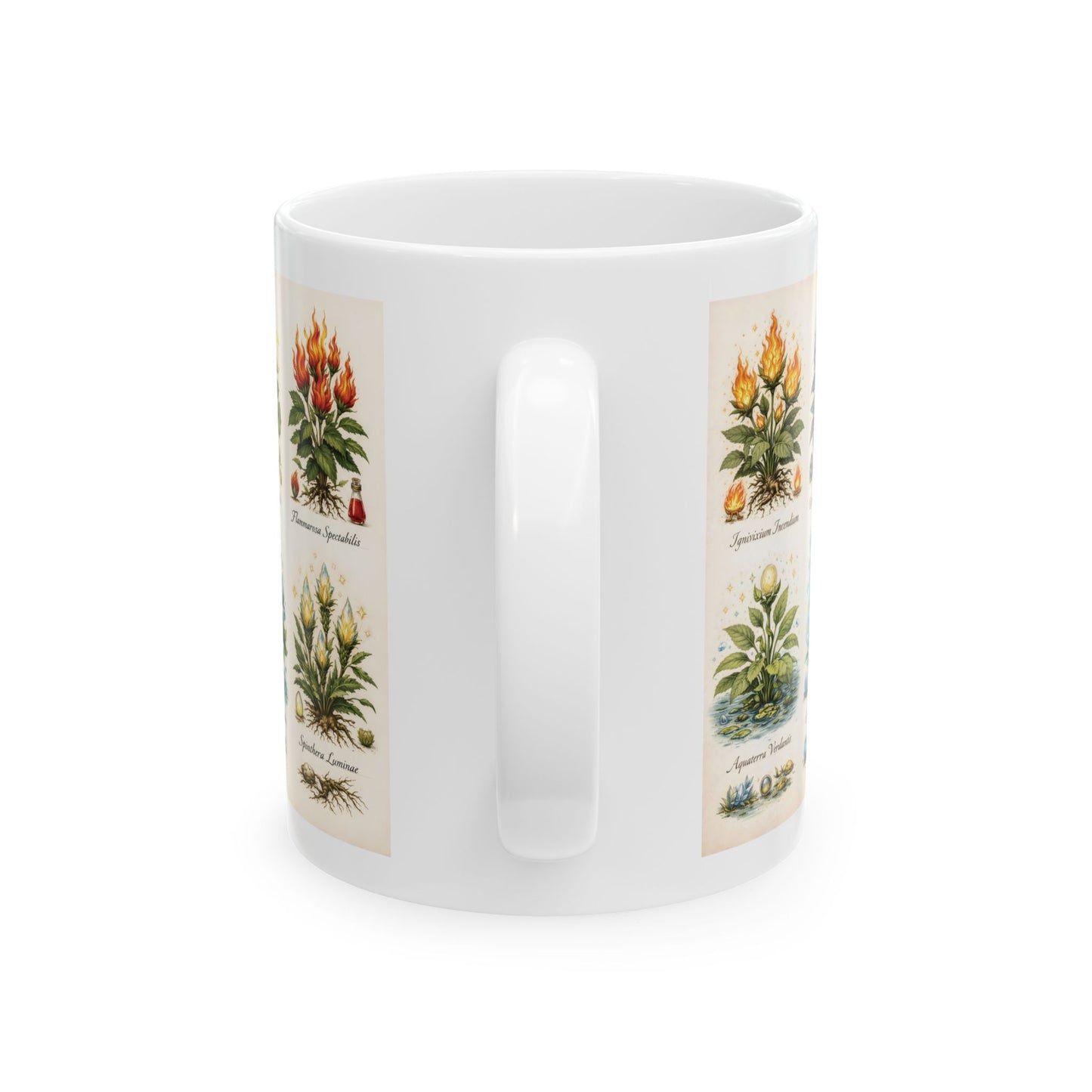 Vintage Botanical Atlas Mug – Antique Plant Atlas Coffee Cup (11oz/15oz)